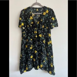 Zara spring flower dress size M